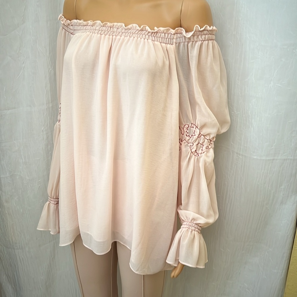 Max Studio blush blouse